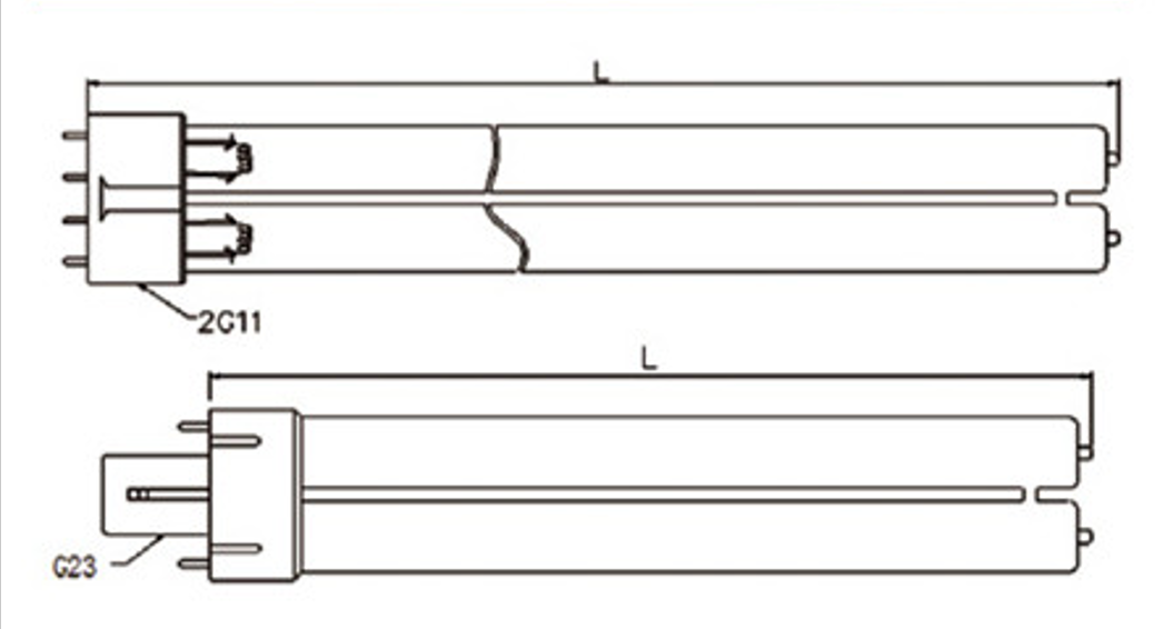 Gallium halide UV curing lamp